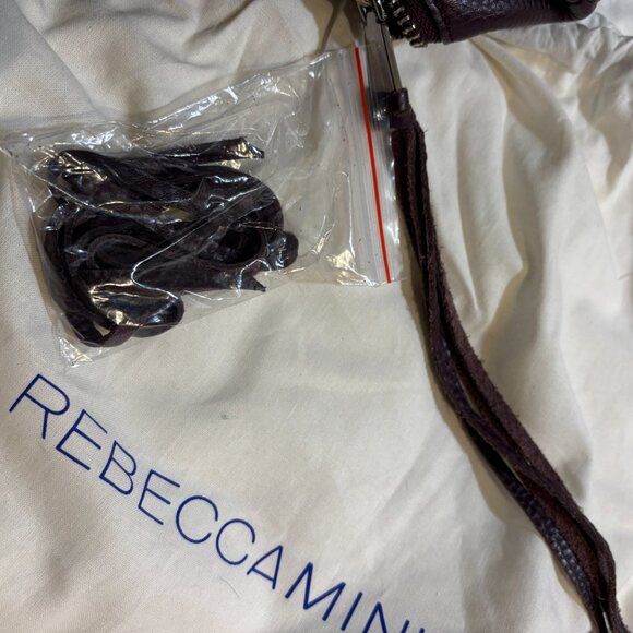 Rebecca Minkoff Moonwalking Leather Satchel in Dark Cherry - Picture 7 of 8